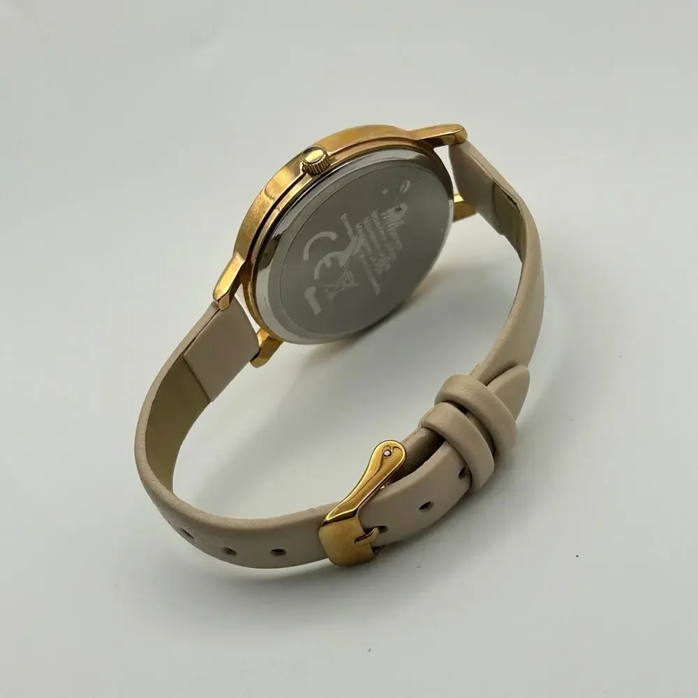 H&M Women’s Rose Gold Minimalist Watch Working New Battery